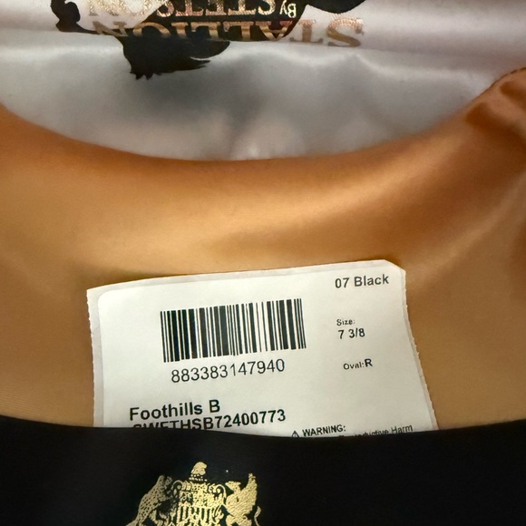 Stetson Black and Brown Cowboy Hat - Picture 4 of 5